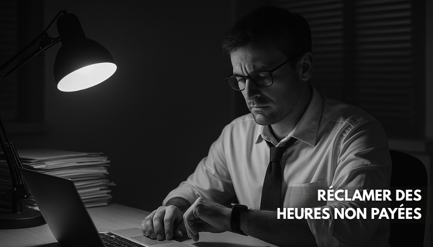 Réclamer des heures non payées