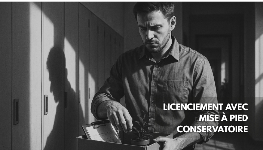 Procédure de licenciement et mise à pied conservatoire