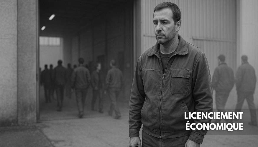 Salarié étudiant une lettre de licenciement économique