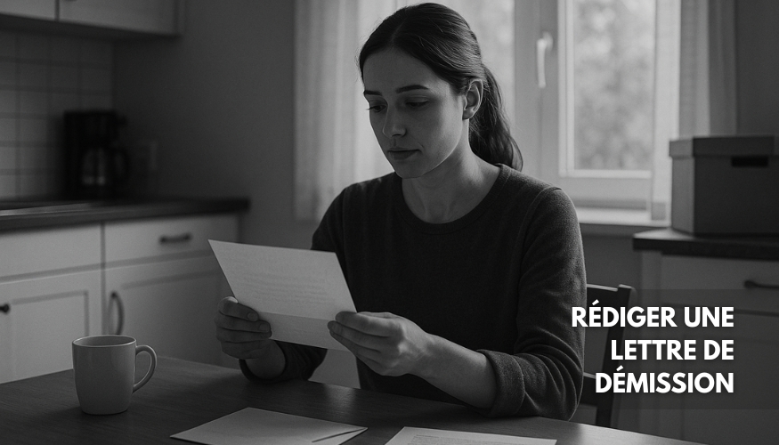 Rédiger une lettre de démission