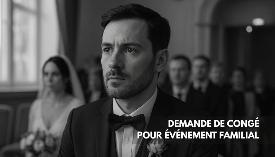 congé pour évènement familial — modèle de lettre