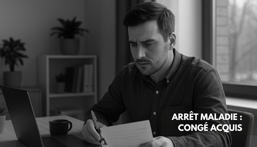 Régularisation des congés acquis pendant un arrêt maladie