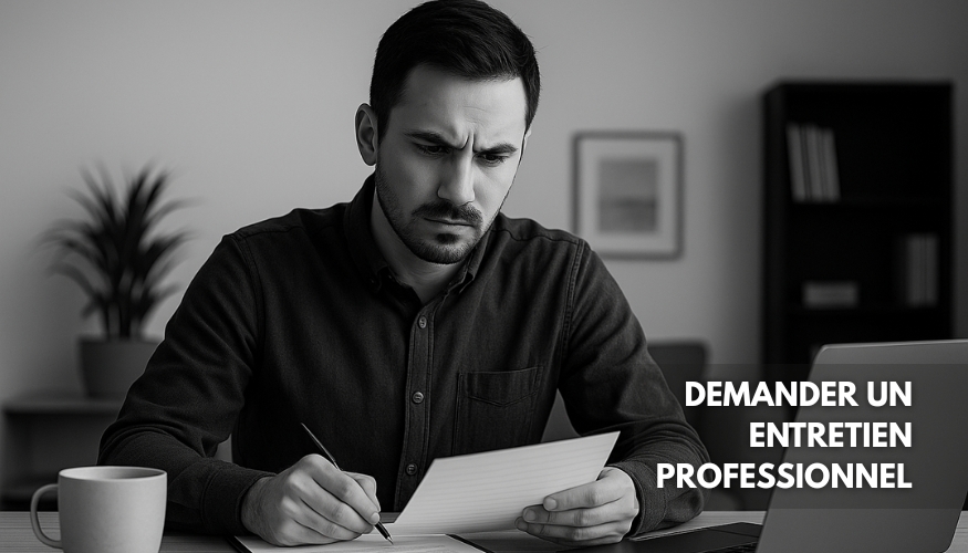 Demander un entretien professionnel